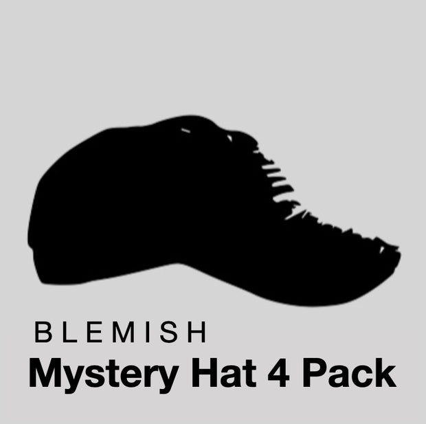 Blemished Mystery Hat Made In USA - 4 Pack