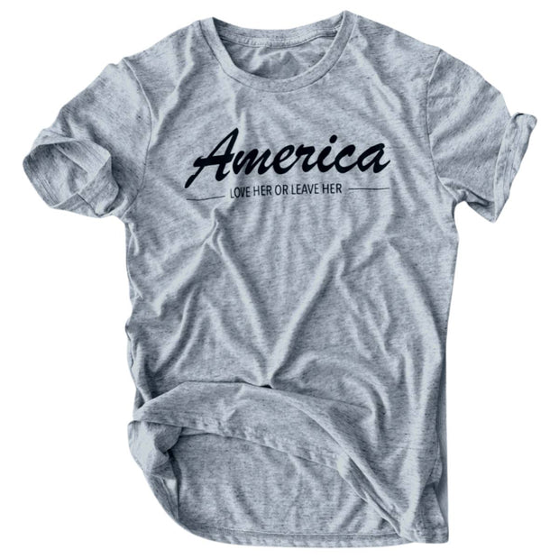 Women's America Love Her Or Leave Her Weekend Fit T-Shirt