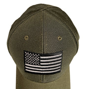 American Flag Mesh On Mesh OD Trucker Hat