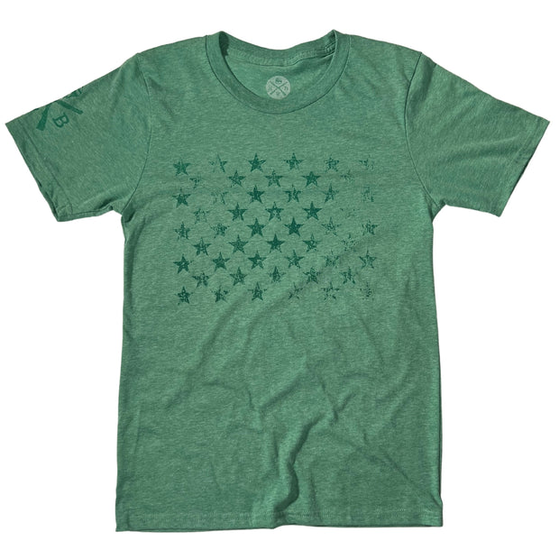 Men's The Union Patriotic T-Shirt (Green)