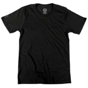 Men's American Made Basic T Shirts All Black Pack