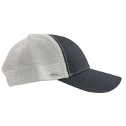 USA Made Blank Trucker Hat Black White
