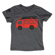 RWB KIDS Toddler Fire Truck T-Shirt Made USA