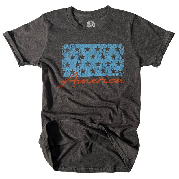 Women's America Patriotic T Shirt