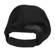 American Flag Blacked Out Mesh Back Tactical Range Hat - Back View