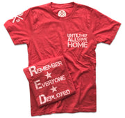 Men's Red Friday Support Operation Homefront (Heather Red)