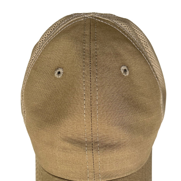 Made In USA Blank Coyote Mesh Back Range Hat