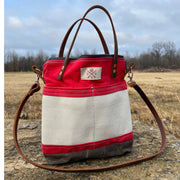 Made in USA Burn Bags - Medium Red Handbag