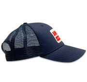 America Love Her Or Leave Her Patriotic Patch Trucker Hat