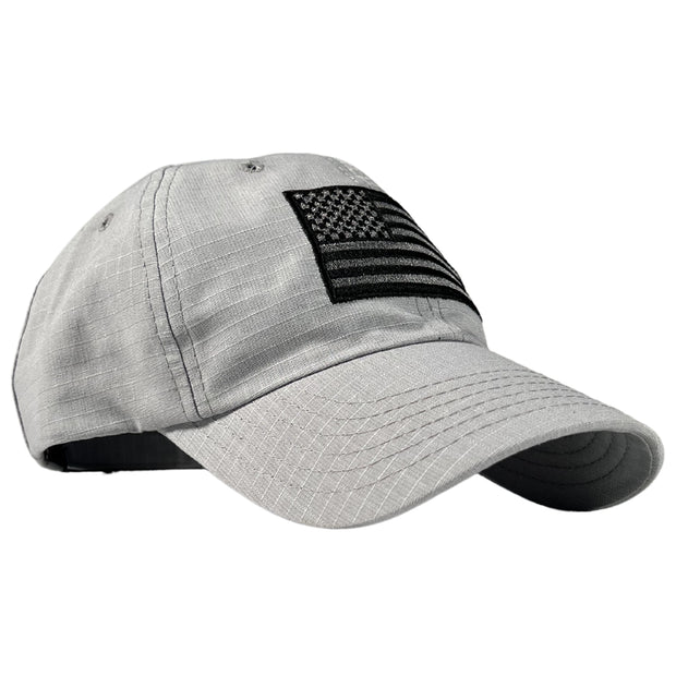 American Flag Silver Full Fabric Ripstop - RANGE HAT