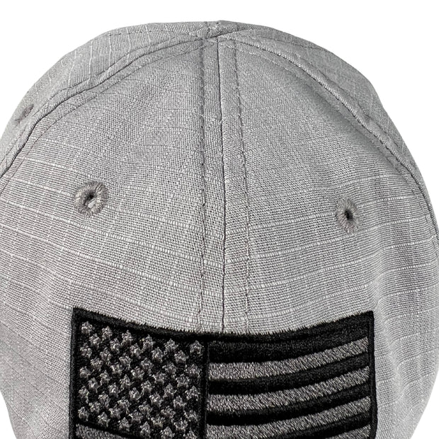American Flag Silver Full Fabric Ripstop - RANGE HAT