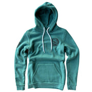 Women's Battle Born Motivational Hooded Sweatshirt (Pine)