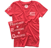 women's red white blue apparel red friday remember everyone deployed united states military patriotic t shirt full
